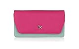 Leiwo Women's Multifunction Long Card Holder Purse Wallet With Shoulder Straps