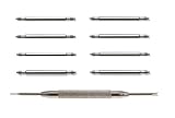 8 Spring Bar Pins For 20mm Watch Band, Spring Bar Tool Included