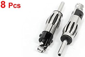 Amazon Uxcell カーラジオのアンテナプラグ カーラジオ空中アンテナオスプラグアダプター 8個 カーラジオ 空中アンテナ Am Fm ラジオアンテナ 車 バイク