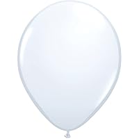 Pioneer Balloon Company 11128 Party Balloons, 11", White