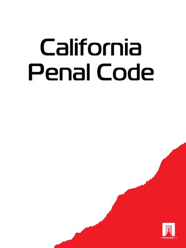 California Penal Code - 
