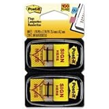 MMM680SH2 - Post-it Arrow Message 1amp;quot; Flags
