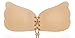 Holisouse Strapless Bra Push Up Sticky Backless Self Adhesive Invisible Bras for Women with All Sizes Available, Beige, D