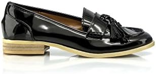 GuiltySoles CAROLINA Women's Loafers Metallic Loafer Round Tassel Loafer Shoes