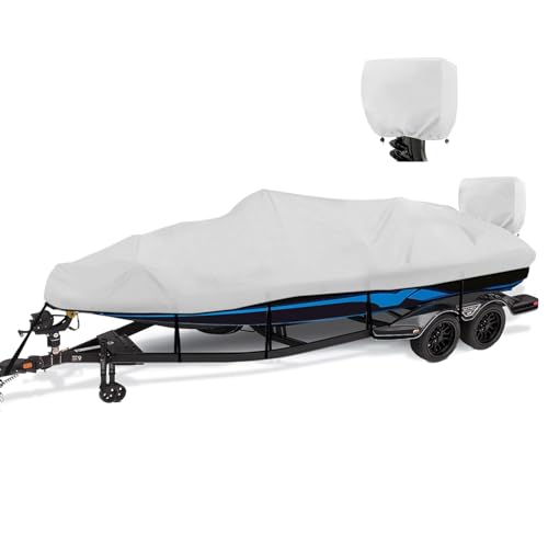 YimSting Waterproof V-Hull Boat Cover