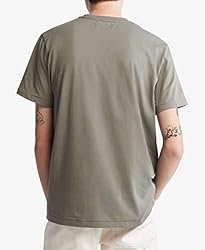 Calvin Klein Men's Smooth Cotton Solid Crewneck