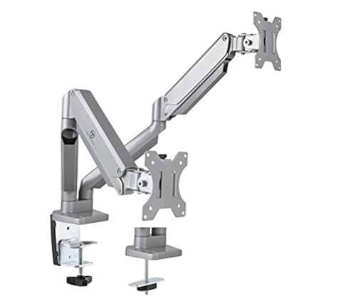 TechOrbits Dual Monitor Mount Stand - SmartSWIVEL - Dual Computer ...