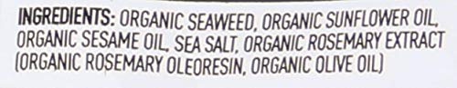 ANNIE CHUN’S SNACK SEAWEED SESAME ORGANIC, 0.35 OZ,1-SAMPLE PACK