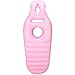 Cozy Bump Pregnancy Pillow - New 2019 Design - Added Chest & Neck Comfort - Pregnancy Bed Inflatable Mattress for Back Pain (Pink)