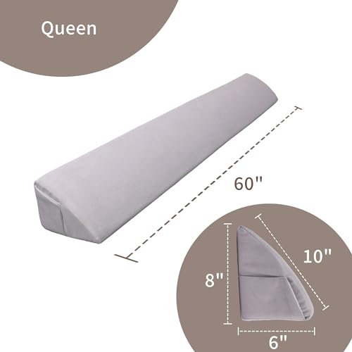 Aurako Queen Size Bed Wedge Pillow Headboard Pillow Mattress Wedge Bed