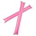 GOGO 100 PCS Cheer Sticks Inflatable Bam Bam Spirit Stick, Pink Cheerleading Noisemakers