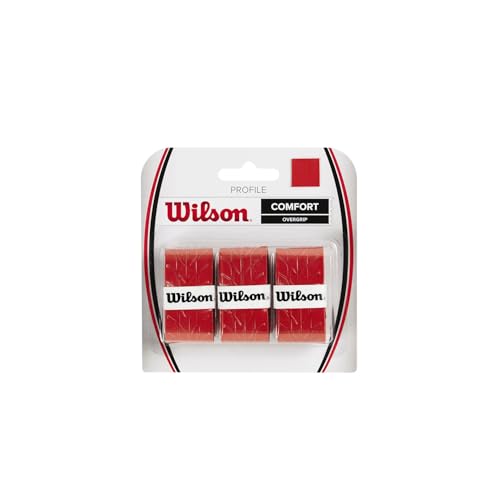 Wilson Profile Overgrip - Red, N/A