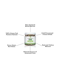 Antler Farms – 100 % pura médula ósea neozelandesa, 120 cápsulas, 500 mg – Alimento de hierba,...