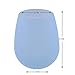 DEWEL Silicone Wine Glasses Set of 4 Outdoor Wine Glasses Unbreakable Silicon Wine Cups 12 oz Dishwasher Safe Shatterproof Stemless Wine Glass for Travel Picnic Camping BBQ