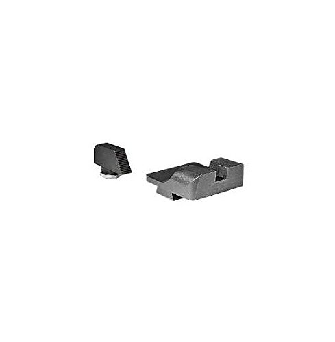 Warren Tactical Sevigny Competition Plain Rear W/ Plain Front (.130 Wide) Sight Set For Glock