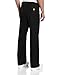 WonderWink The Papa Unisex Seamless Scrub Pant, Black, Large