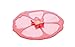 Charles Viancin - Hibiscus Silicone Lid for Food Storage and Cooking - 9''/23cm - Airtight Seal on Any Smooth Rim Surface - BPA-Free - Oven, Microwave, Freezer, Stovetop and Dishwasher Safe
