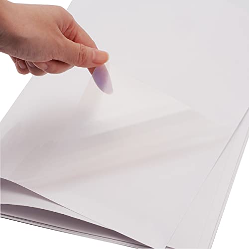 Waterproof Printable Vinyl Stickers Paper 10 Sheets A4 Semi Transparent