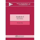 Analysis I: Third Edition (Texts and Readings in Mathematics)