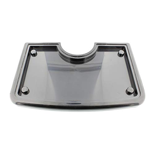 Bar Drip Tray â€“ Stainless Steel and Plastic Tray with Non Slip Rubber Grip, Large Drip Tray for Beverage Dispenser