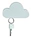 QTMY White Cloud Magnetic Wall Key Holder (White)
