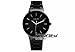 Soleasy New Fashion Men's Stainless Steel Wrist Watch Quartz Black WTH0035