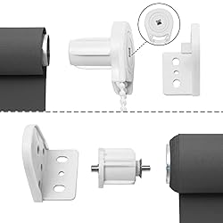 NUTRO CHILL 100% Blackout Roller Shade, Blackout