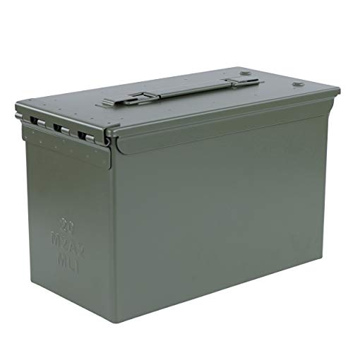 Tactical45 M2A2 50 Cal Ammo Can Army Green Ammo Storage Container with