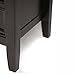 SIMPLIHOME Bedford SOLID WOOD Universal TV Media Stand, 53.9 inch Wide, Living Room Entertainment Center, Storage Cabinet with Glass Doors, for Flat Screen TVs up to 60 inches in Dark Tobacco Brown