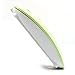 SROCKER T3 Ultra-thin 2.4GHz Wireless Silent Click Optical Mouse/Mice 3 Adjustable DPI Levels with 4 Buttons and Nano USB Receiver for Laptop/PC/Mac(Green)