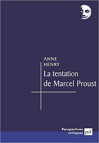Amazon Fr La Tentation De Marcel Proust Henry Anne Livres Amazon Fr La Tentation De Marcel Proust Henry Anne Livres