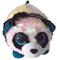 TY 42412 Bamboo Panda FLIPPABLE Teeny, Multicolored