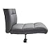 EdgeMod Aria Task Chair in Vegan Leather, Grey