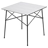 PORTAL Lightweight Aluminum Folding Square Table