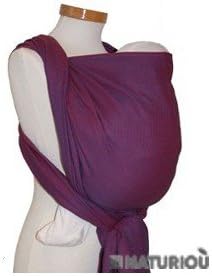 Storchenwiege Woven Cotton Baby Carrier Wrap (3.6, Leo Violet)