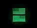 Military Standard Infrared Kryptek Highlander Ir Us USA Flag (hook/loop) Uniform Patch 3.5x2