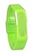 USPRO® Fashion LED Watch Novelty Sports Silicone Digital Bracelet Green With Very Creative Plastic Band