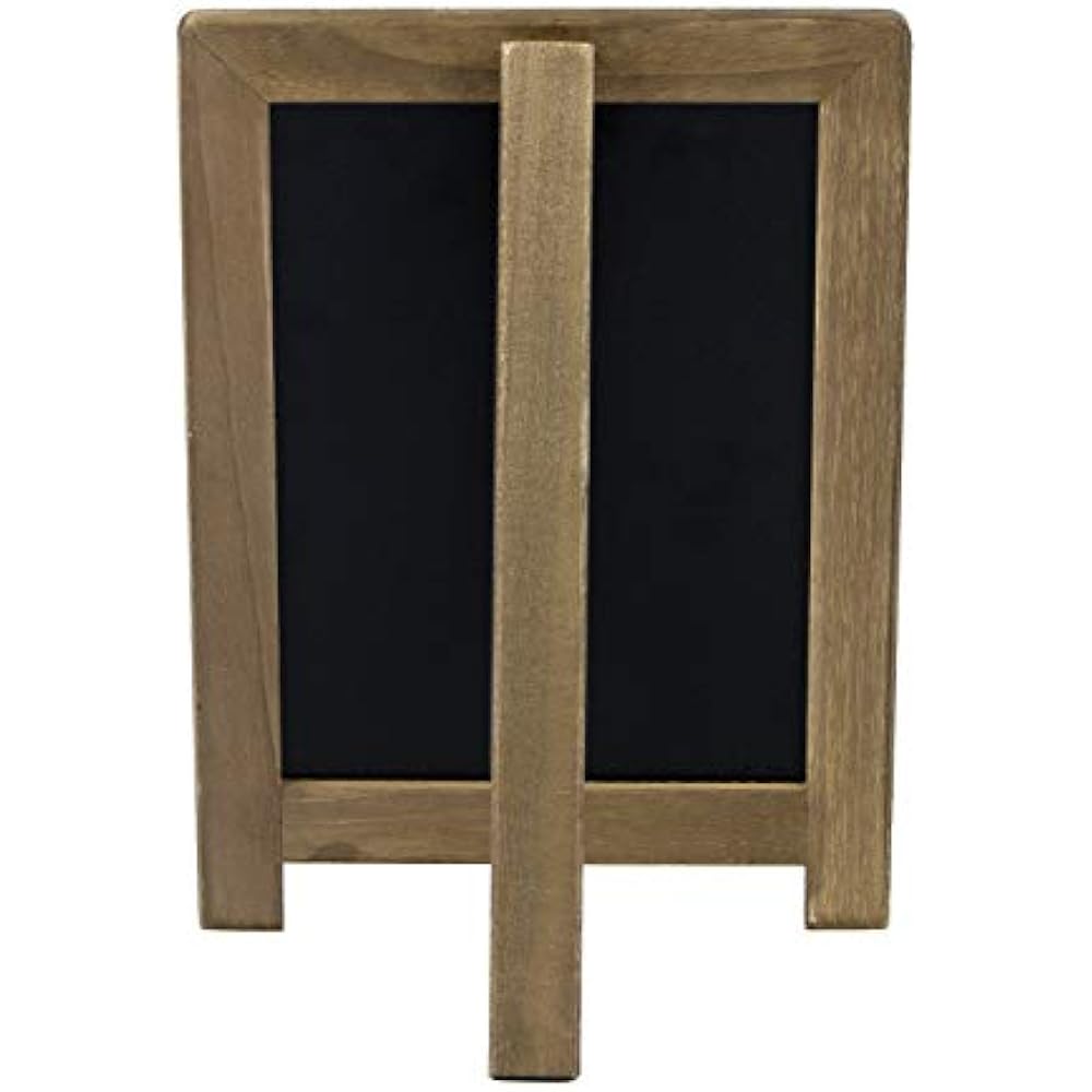 Rustic Wooden Framed Standing Chalkboard Sign With NonPorous