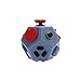 UOOEFUN Small Fidget Toys,12 Sided Fidget Toys,Mini Cube Toys Relief Stress,Autism and Anxiety Depression Anti for Kids Adults Improve Focus (Grey)