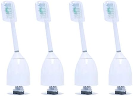 Washhut 4 PCS Sonicare Toothbrush Heads Replacement for E Series HX7002,Fit Philips Sonicare Essence, Xtreme, Elite and Advance