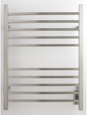 Amba RSWP-B Plug-In Radiant Square Towel Warmer, Brushed Finish