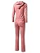 NE PEOPLE Womens Casual Basic Terry Zip Up Hoodie Sweatsuit Tracksuit Set S-3XL