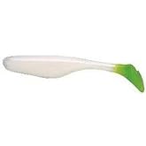 Bass Assassin Sea Shad Lure, 4-Inch, Pearl/Chart Tail Pumpkin, 10 Count