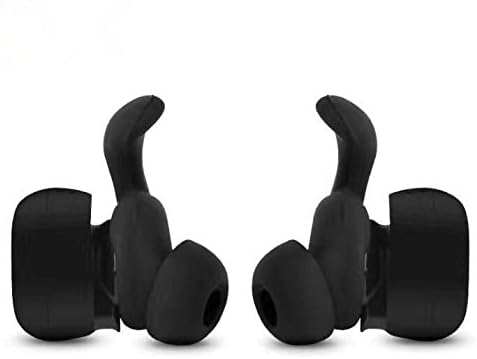 Smallest Fully Cordless Twin Wireless Earbuds TuneActive V4.1 Dual Mini Bluetooth Stereo Headphones w portable USB charger, Sport Sweatproof Earphones with Mic for iPhone, Samsung, Android Smartphones
