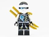 LEGO Ninjago Minifigure - Zane Skybound with Dual Gold Swords (70603)