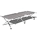 Heize best price Gray Folding Camping Cot X Shape Outdoor Portable Military Bed with Carry Bag Hiking(U.S. Stock)thumb 2