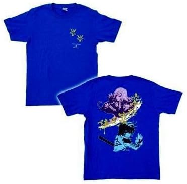 Amazon テイルズ オブ フェスティバル 13 オリジナル合体秘奥義 Tシャツ アスベル リチャード 究極真友陣 M ブルー Tales Of Graces グレイセス フェスティバル 商品 アニメ 萌えグッズ 通販