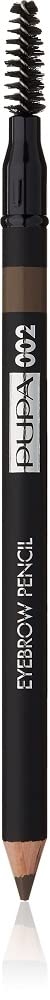 PUPA Milano Long Lasting Waterproof Eyebrow Pencil, Brown 1.1 g