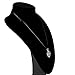 Doinshop New Nice Cute Lovely Compass Pendant Necklace Choker Chains Charm Black Leather Cord