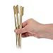PREXWARE 7 Inch Bamboo Picks Paddle Skewers BBQ Picks 100 Pack